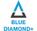 Blue diamond braces