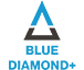 Blue diamond braces
